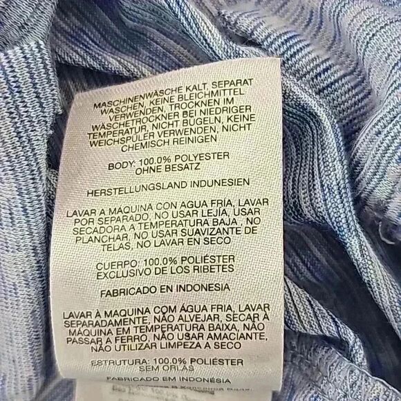 Columbia lightweight Heather blue high-lo tunic size Large - Picture 6 of 6